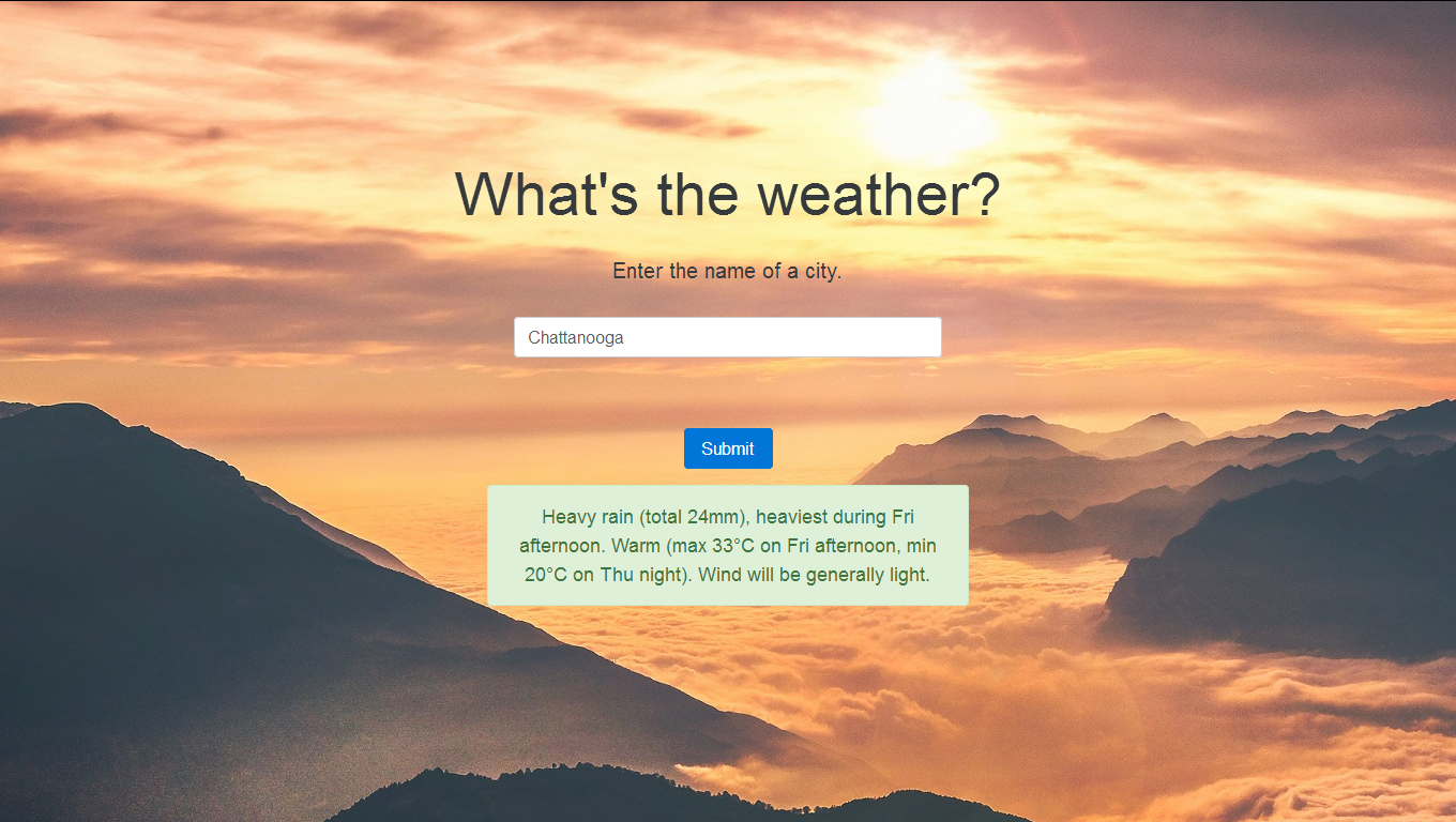 Weather App